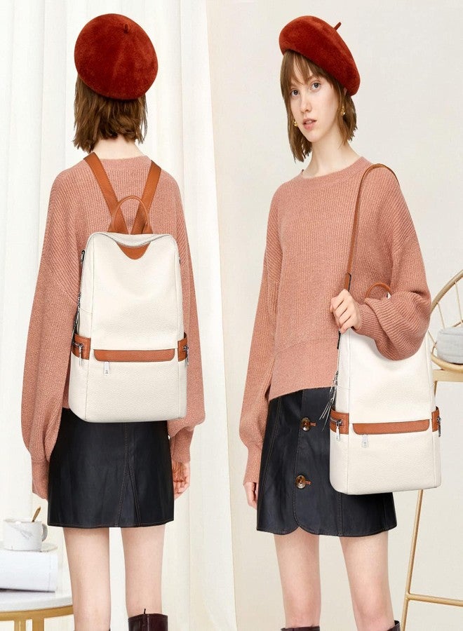 TrueArch Stylish Grained Textured Laptop Backpack Crossbody Shoulder Laptop Backpack With Inner Padded Pocket & Adjustable Strap - Image 4